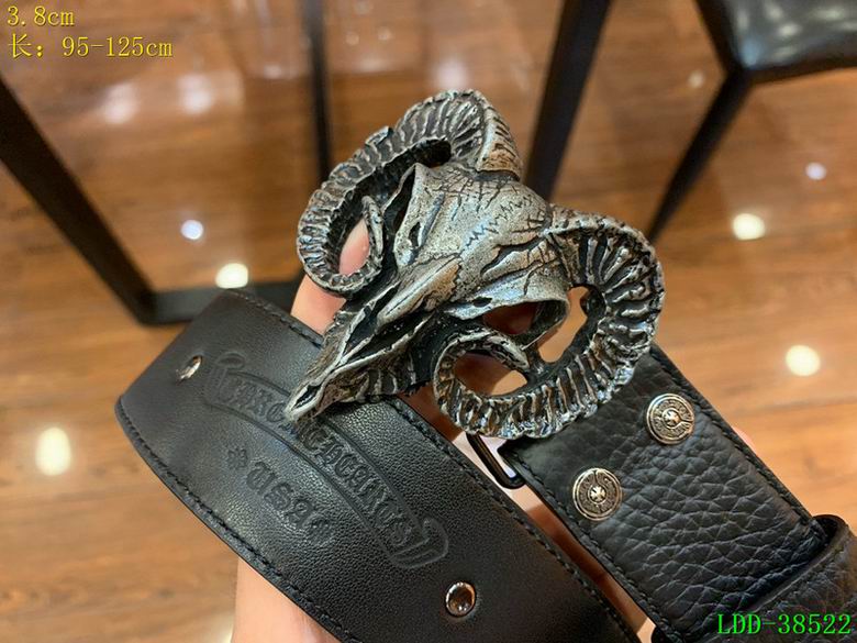 Chorme Heart Belt 38mmX95-125 8L04